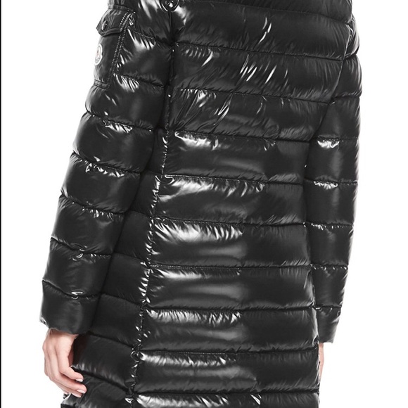 moncler coat shiny